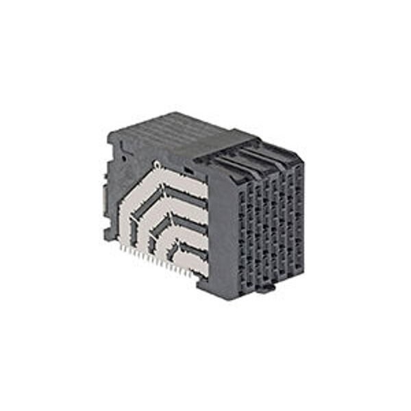 Molex Board Connector, 64 Contact(S), 8 Row(S), Female, Right Angle, 0.075 Inch Pitch, Press Fit 1713201038 - main